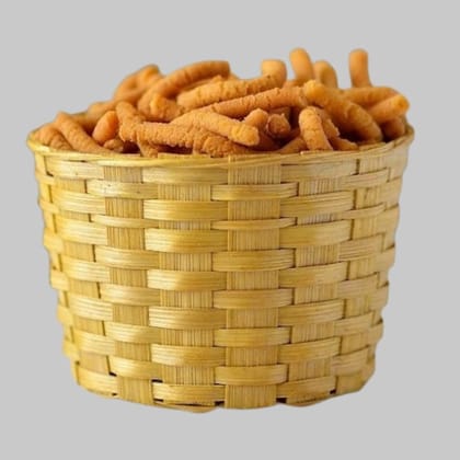 CRUNCHIZZ KARA SEVA I Spicy, Crunchy, Authentic Sev I No Artificial Additives I Perfect Tea-Time Bites I Pack of One (150 Grams)