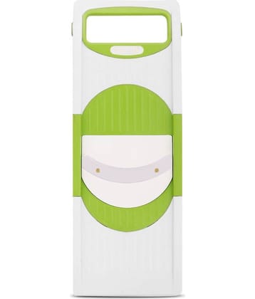 HomePro - Multipurpose 6 in 1 Stainless Steel blades Grater and Slicer | Vegetable Cutter | Salad Cutter | Fruits Cutter | Cheese Grater | French Fries Cutter | (Green)