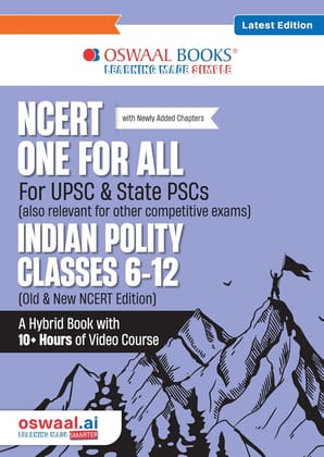 OSWAAL NCERT ONE FOR ALL BOOK FOR UPSC AND STATE PCS || INDIAN POLITY || CLASS 6 TO 12 FOR 2026 EXAMS || OSUPSCIP612