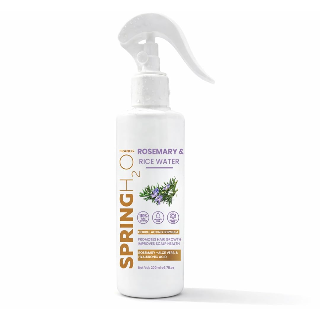 SPRING H2O Rosemary Hair Treatments for Hair Re-Growth