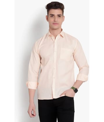 SREY - Orange Polyester Slim Fit Men's Casual Shirt ( Pack of 1 )