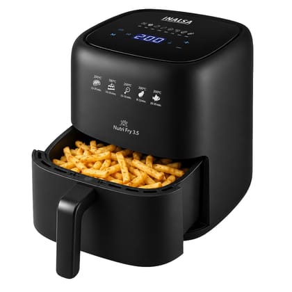 Inalsa NutriFry 3.5 Air Fryer 3.5L - 1400W Inalsa NutriFry 3.5 Air Fryer 3.5L - 1400W - Black Inalsa NutriFry 3.5 Air Fryer 3.5L - 1400W Inalsa NutriFry 3.5 Air Fryer 3.5L - 1400W - Black