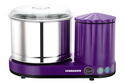 2 Lit VARNA Table top Wet Grinder with Attachment - Violet 2 Lit VARNA Table top Wet Grinder with Attachment - Violet