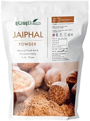 Swasth Arogya Jaiphal Powder - 1 Pack Of Jaiphal Powder (100g)