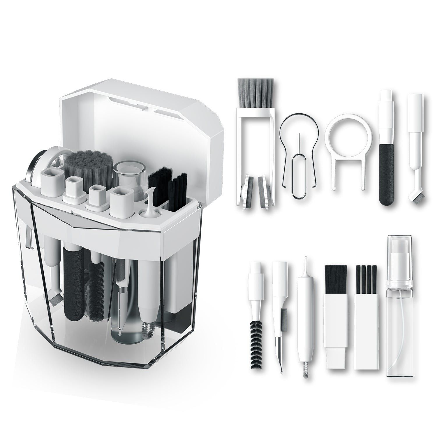 Portronics Clean One 16 in 1 Cleaner, Mobile Cleaner, Precision Cleaning