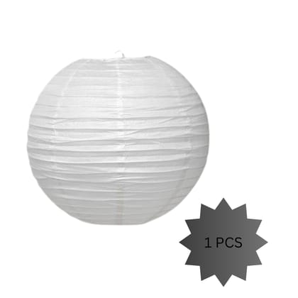 Paper Lanterns White - 12 inches - 1PC
