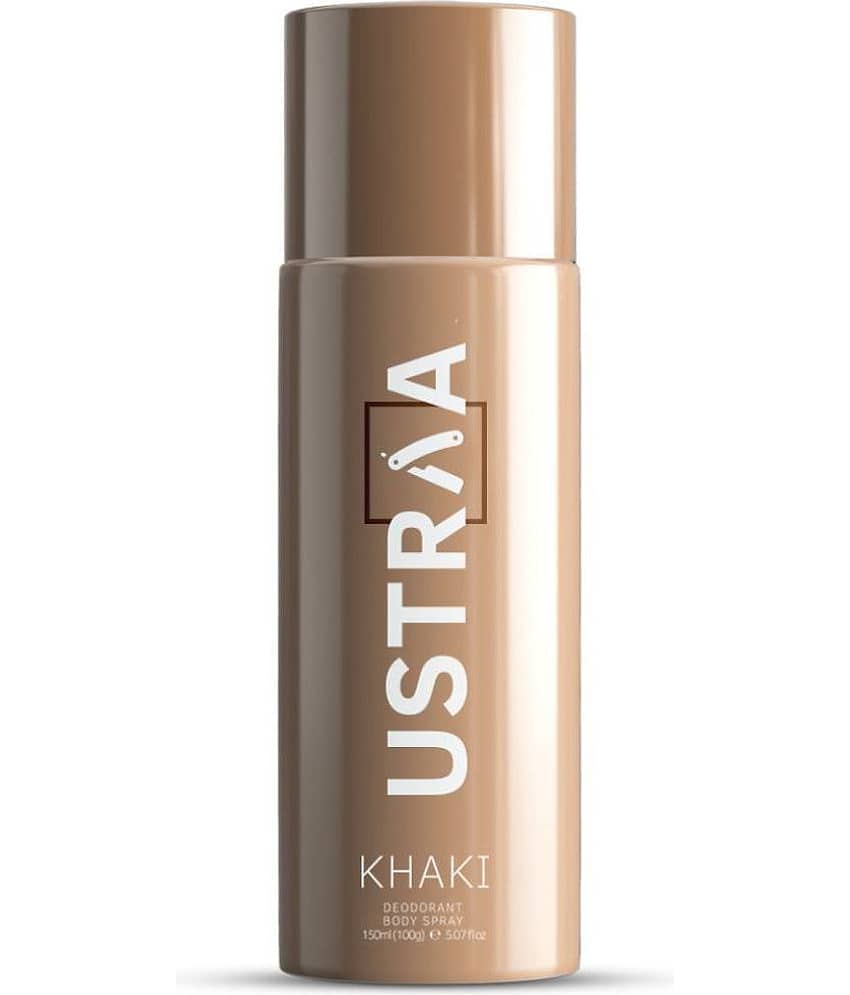 Ustraa - Khaki Deodorant Deodorant Spray & Perfume For Men 150 ( Pack of 1 )
