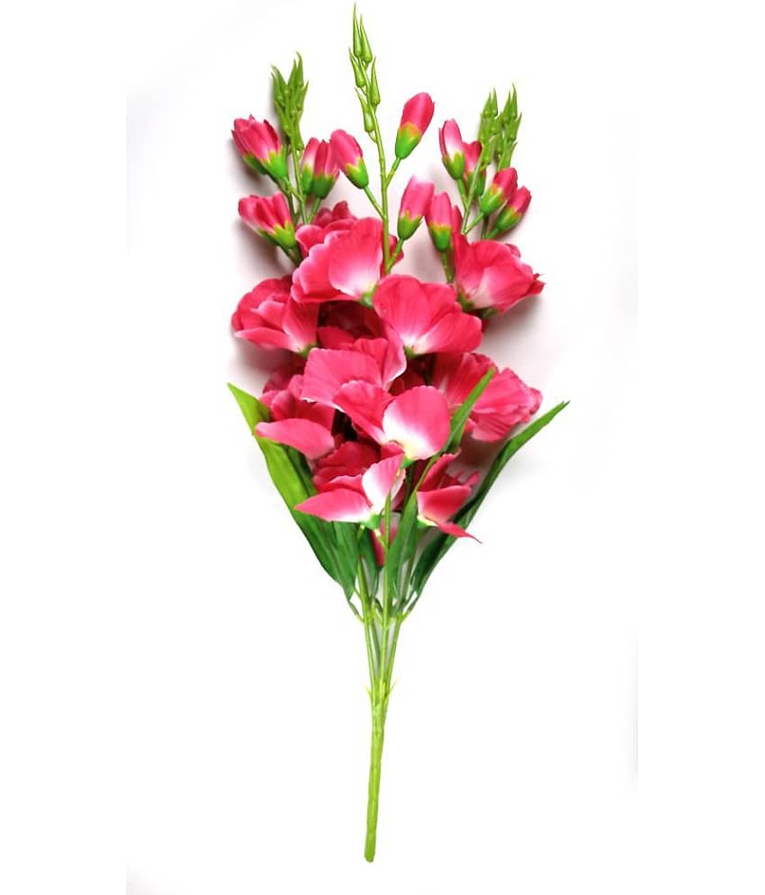 ALRAZA Wild Flower Pink Artificial Flowers - Pack of 1