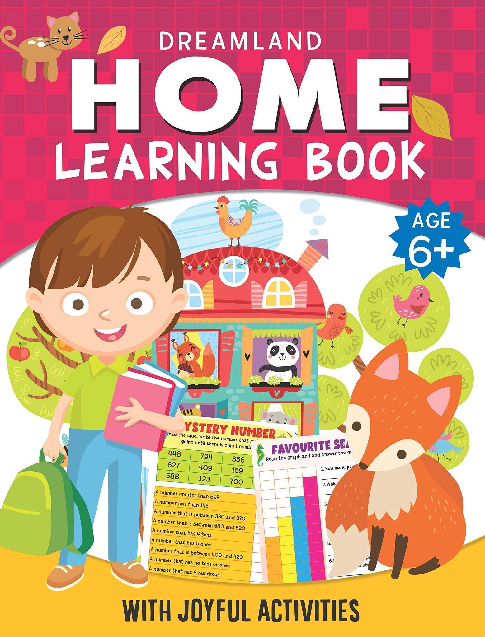 Home Learning Book - With Joyful Activities A [Paperback] Dreamland Publications