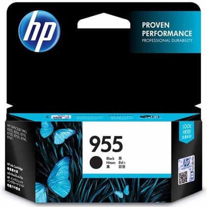 HP 955 Cartridge L0S60AA for Printer (Black )