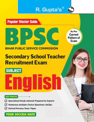 BPSC: Secondary School Teacher ENGLISH (Class 9-10) Recruitment Exam Guide [Paperback] [Jan 22, 2025] RPH Editorial Board