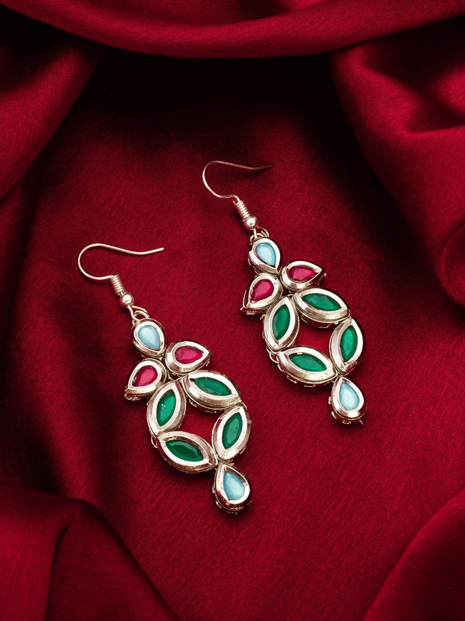 Morison Golden Geometric Earrings Contemporary Design with a Classic Touch