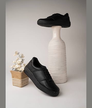 Stylestry Black Women's Sneakers
