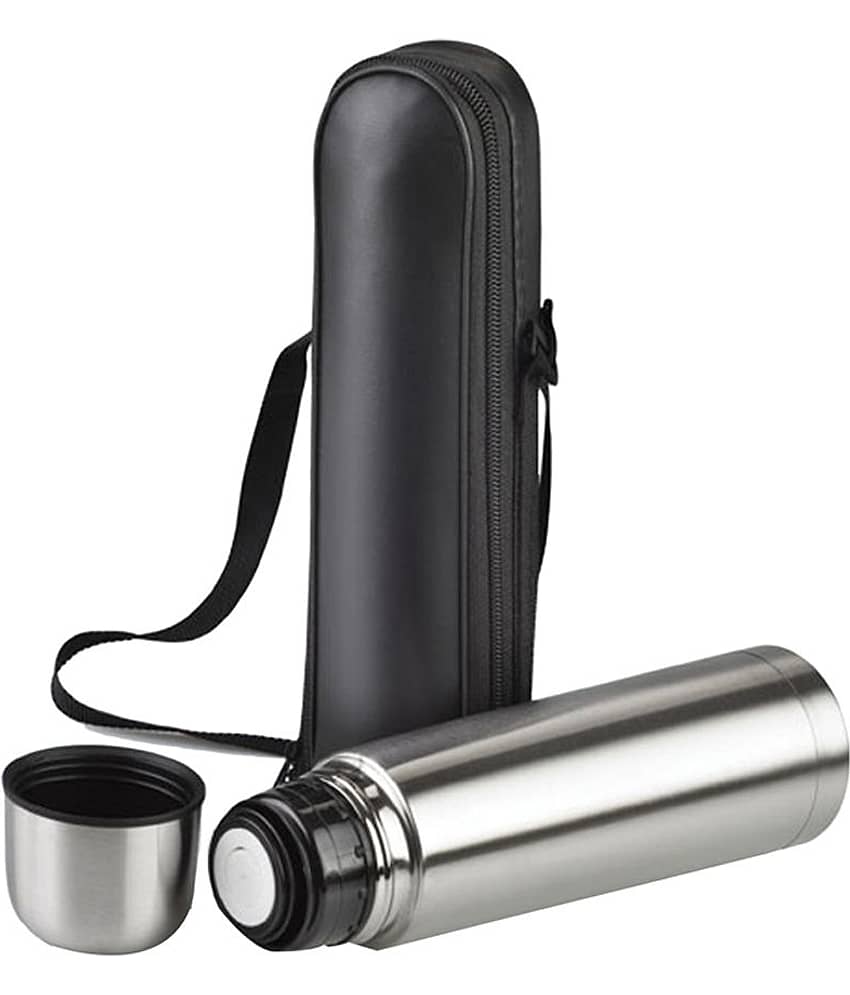 Megaslim Silver Stainless Steel 1000 Ml Flask