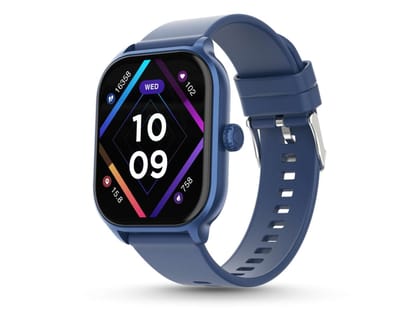 Pebble Neo Smart watch 1.99" True HD Display, BT Calling, Heart Rate Monitoring, Rotating Crown, Light Weight Design, Alarm & Notification - Blue Pebble Neo Smart watch 1.99" True HD Display, BT Calling, Heart Rate Monitoring, Rotating Crown, Light Weight Design, Alarm & Notification - Blue