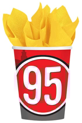 Cars 9oz Paper Cups - 8PC