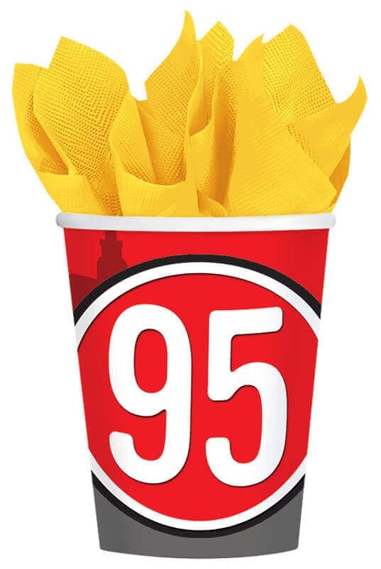 Cars 9oz Paper Cups - 8PC