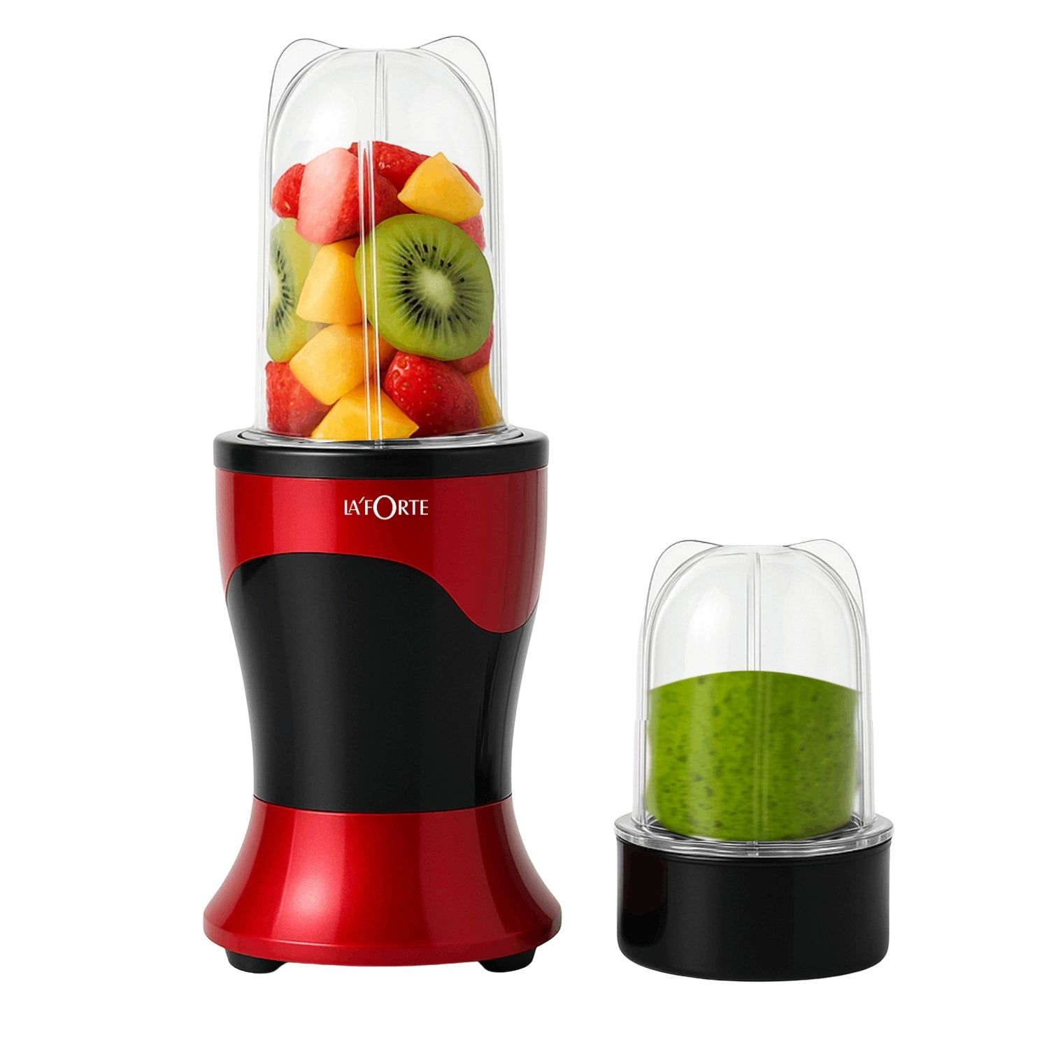 LA' FORTE CLAIR 400W Personal Blender with Dual Jars & Detachable Blades