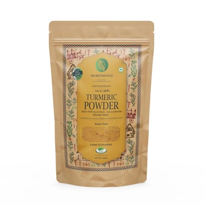 Turmeric Powder - Haldi Milk (100gm), Maa Danteshwari Herbal Farm's 100% Natural & Certified Organic Herbs Turmeric Powder - Haldi Milk (100gm), Maa Danteshwari Herbal Farm's 100% Natural & Certified Organic Herbs