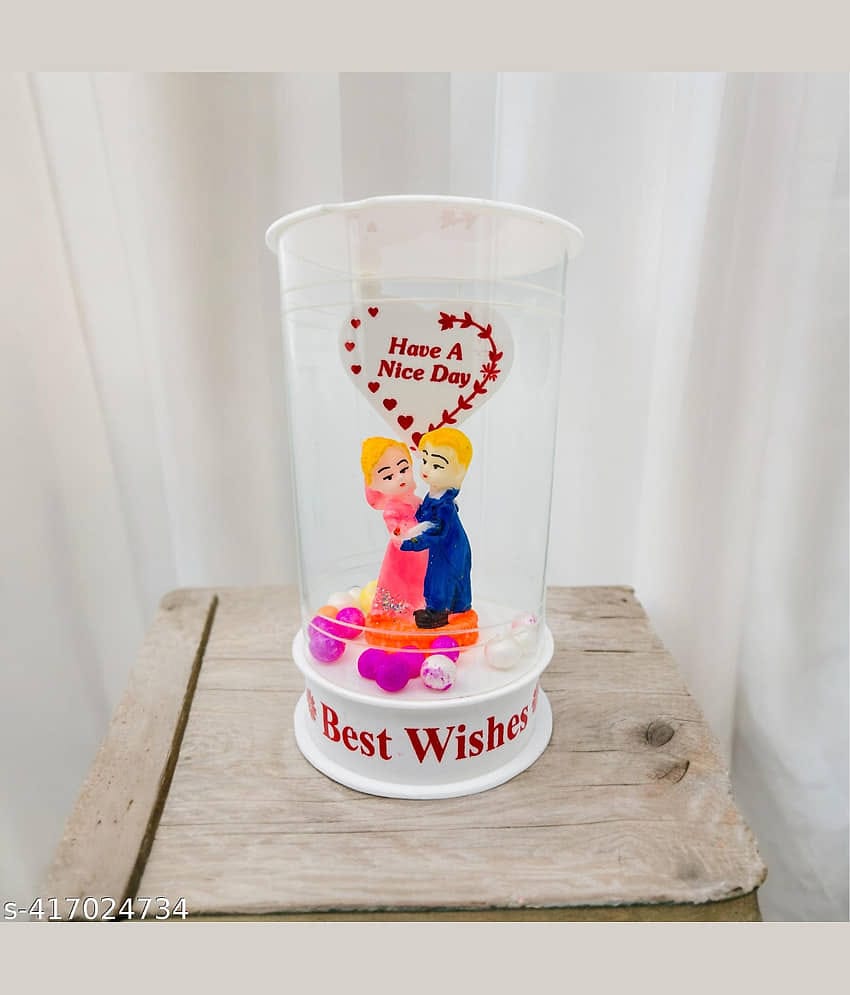 Awesome Craft Multicolor Glass Valentine Hamper