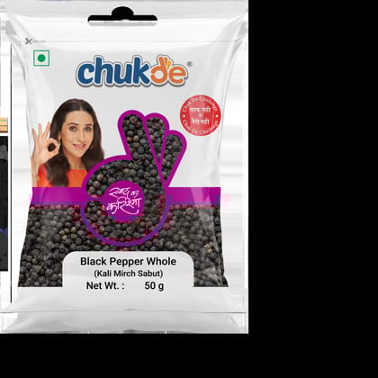Chukde Black Pepper Whole 50 G