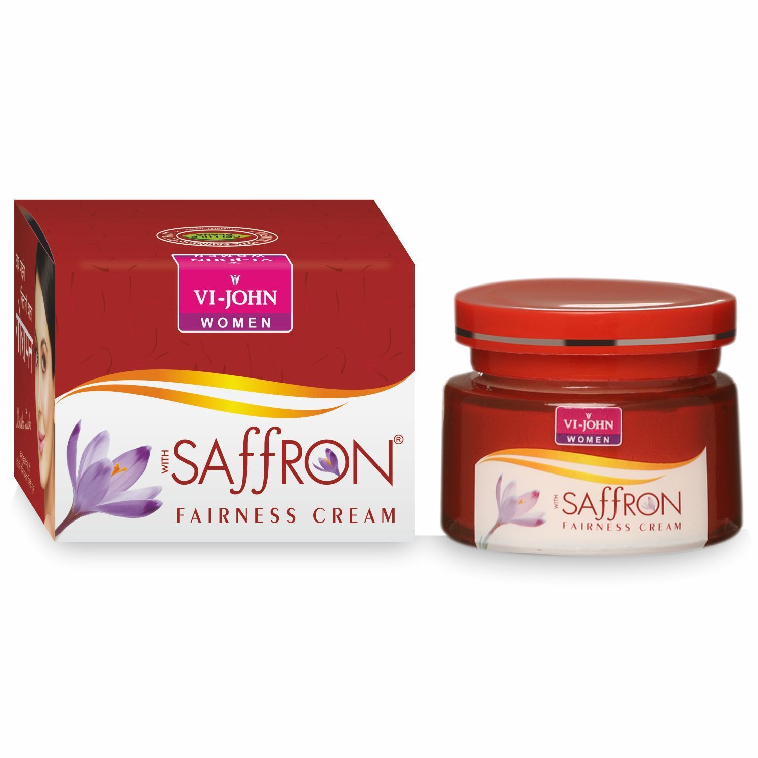 Vi-John Women Saffron Cream Advance  50Gm (Pack of 12)