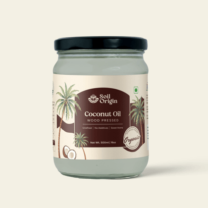 Wood-Pressed Coconut Oil