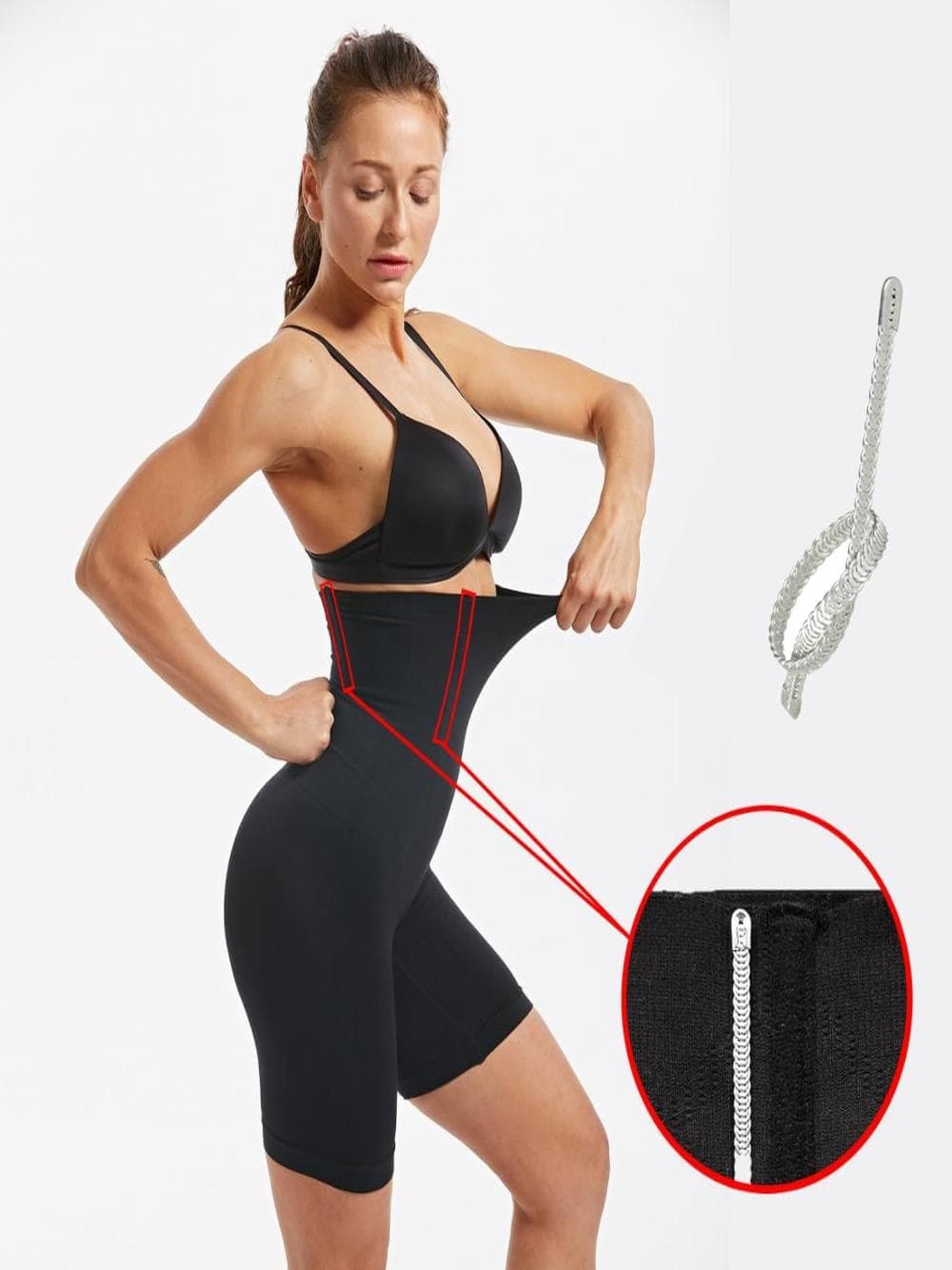 HIGH SUPPORT SHAPER NO ROLL HIGH WAIST LONG LEG TRIMMER.