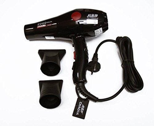 Chaoba Hair Dryer  2000W Professional Hot and Cold Hair Dryers with 2 Switch Speed Setting and Thin Styling Nozzle,Diffuser, for Men and Women (Standerd)