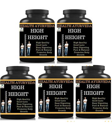 Health Ayurveda High Height | Height Increase Powder 500 Gm Pack of 5