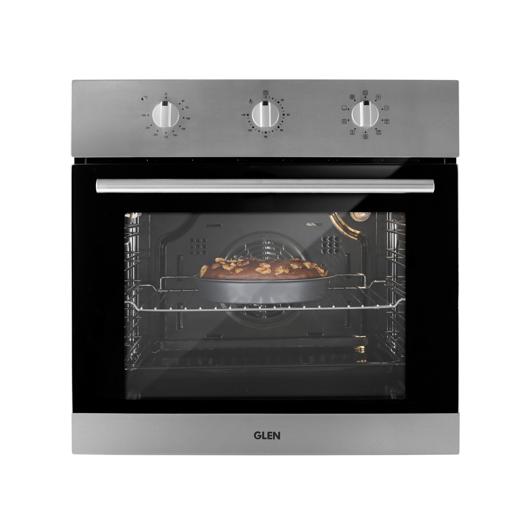 Built in Oven Motorised Rotisserie Turbo Fan 70Ltr with 9 Multi-functions (651MRTSS)