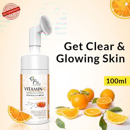 Fixderma Vitamin C Foaming Face Cleanser