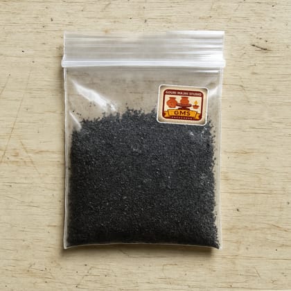 Gouri Majhi Studio's black salt powder