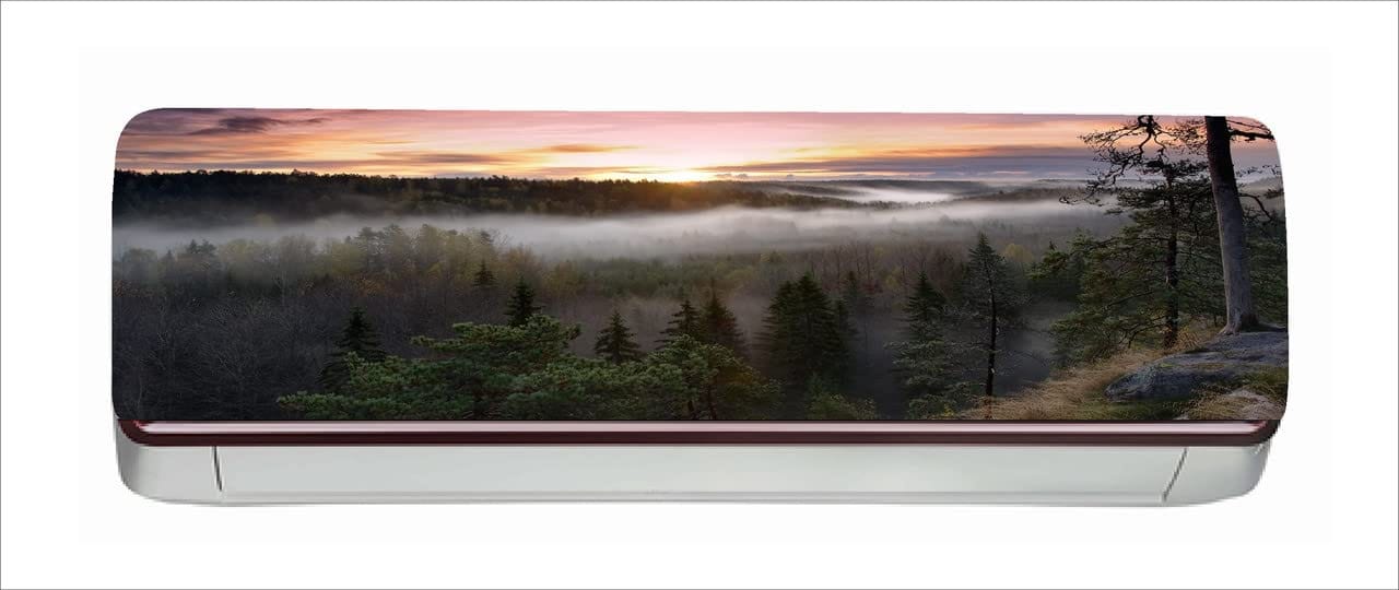 DreamKraft Beautiful Nature View AC Sticker (Multicolor PVC Vinyl, 30cm X 91cm)