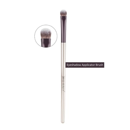 Swiss Beauty Eyeshadow Blending Brush with Soft and Synthetic Bristles For Eye Makeup (Pack of 1) - Silver Swiss Beauty Eyeshadow Blending Brush with Soft and Synthetic Bristles For Eye Makeup (Pack of 1) - Silver - Silver / 1 Count (Pack of 1)