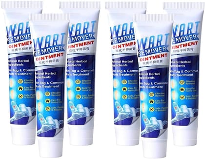 Elecsera Wart Treatment Cream Skin Tag Remover Herbal (20 g) Pack of 6 (120 g)