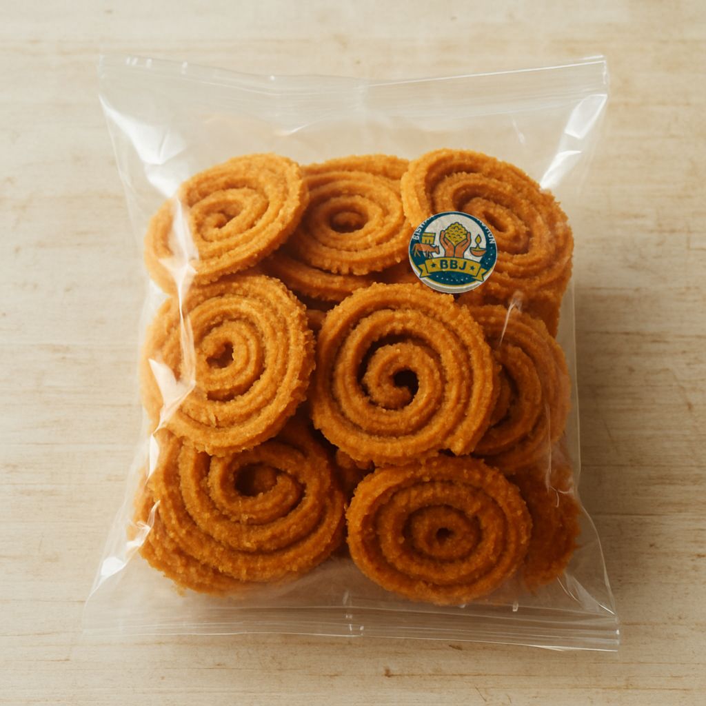 Biswanath Bag Junction's traditional indian chakli snack