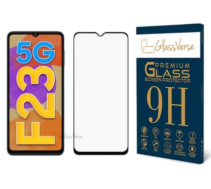 GlassVerse 11D Tempered Glass For Samsung Galaxy F23 5G Smartphone (Pack of 1) With Free Installation Kit Full Screen Coverage If Received Damaged-6.6 Inch GlassVerse 11D Tempered Glass For Samsung Galaxy F23 5G Smartphone (Pack of 1) With Free Installat