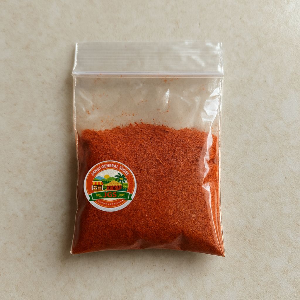 Janki General Store's premium red chilli powder