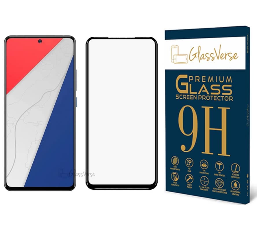 GlassVerse Anti-Shatter Tempered Glass For Vivo Iqoo 7 Legend Smartphone (Pack of 1) With Free Installation Kit Full Screen Protector If Received Damaged-6.62 Inch GlassVerse Anti-Shatter Tempered Glass For Vivo Iqoo 7 Legend Smartphone (Pack of 1) With 