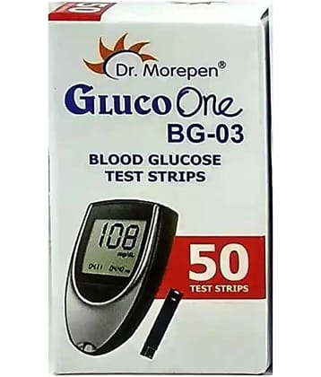 Dr. Morepen 50 strips 50 Test Strips