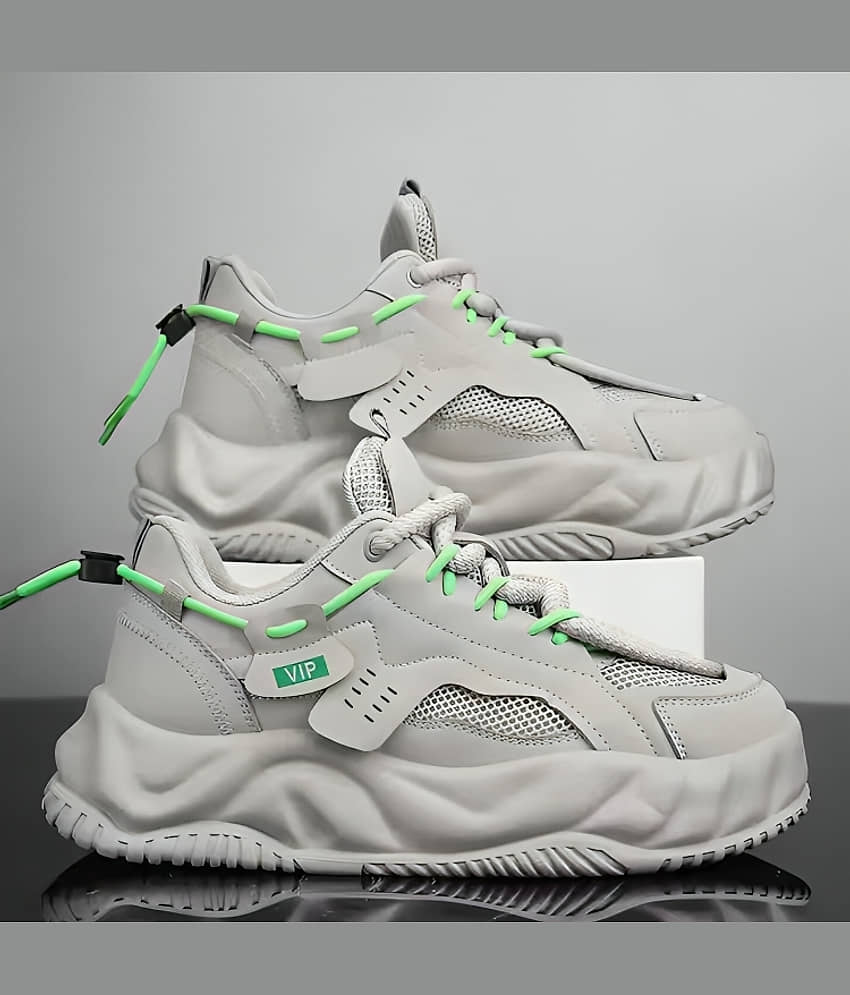 Akiko VIP Grey Men's Sneakers