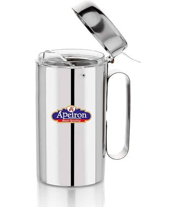 APEIRON 750 oil can Steel Oil Container/Dispenser Set of 1 750 mL