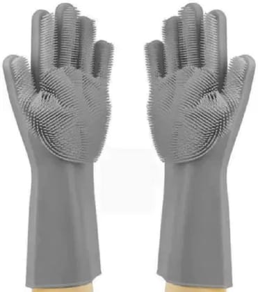 Elecsera Hand Glove Wet and Dry Glove (Free Size) Wet and Dry Disposable Glove (Free Size)