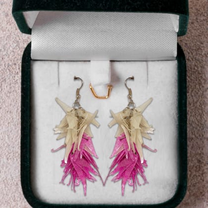 Handmade Fish Scale Earrings