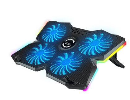 Refurbished CLAW Arctic K25 PRO - 4 Motors RGB Laptop Cooling Pad with Adjustable Height