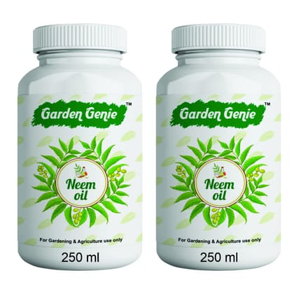 Garden Genie Neem Oil for Plants 500ml | Pure Organic Cold Pressed Water Soluble Concentrate, Makes up to 120 Litres of Ready to Use Spray Garden Genie Neem Oil for Plants 500ml | Pure Organic Cold Pressed Water Soluble Concentrate, Makes up to 120 Litres of Ready to Use Spray