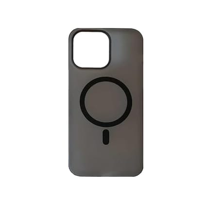 amazon basics Luxury Paper Thin Case Cover for iPhone 11 | Matte Finish | Compatible with magsafe | (Black, iPhone 11) Black