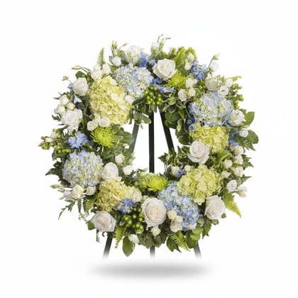 Elegance Floral Commemorative Wreath