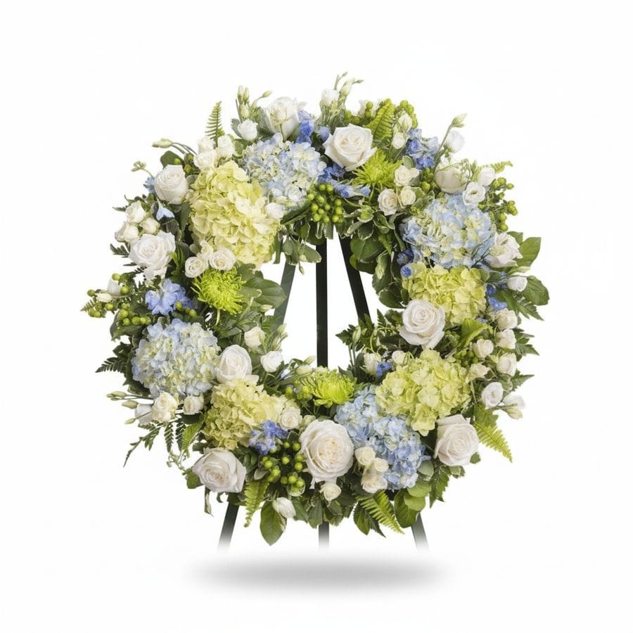 Elegance Floral Commemorative Wreath